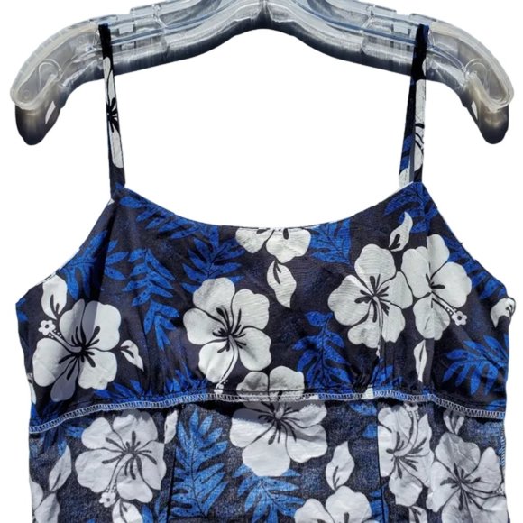 Vintage Hawaiian Dress Shannon Marie Floral Print Vacation Beach Tropical Y2K - Picture 10 of 15